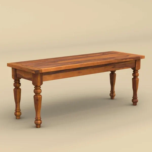 Solid Sheesham Wood  Martha Bench