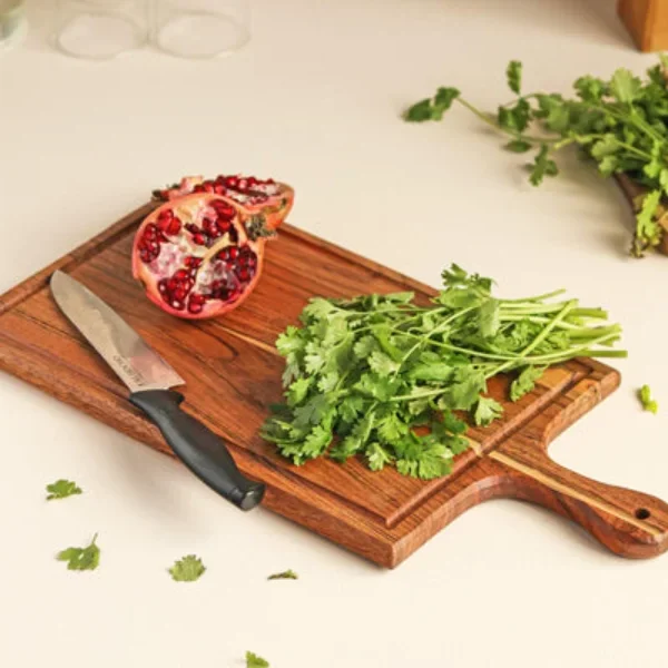 Acacia Wood Cutting Board cum Platter