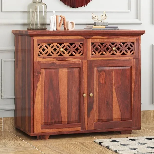 Satwik Sheesham wood Cabinet Sideboard