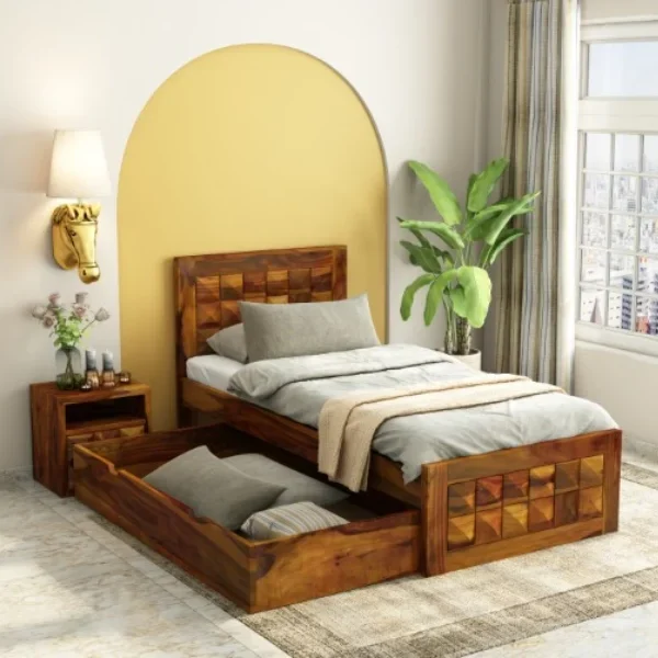 Single Bed With Drawer Storage