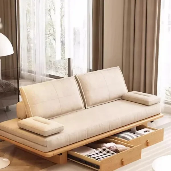 Tatami Pull Out Sofa Bed With Underneath Storage Drawers