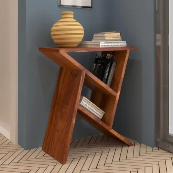 Wooden Y-Shaped Console Tables